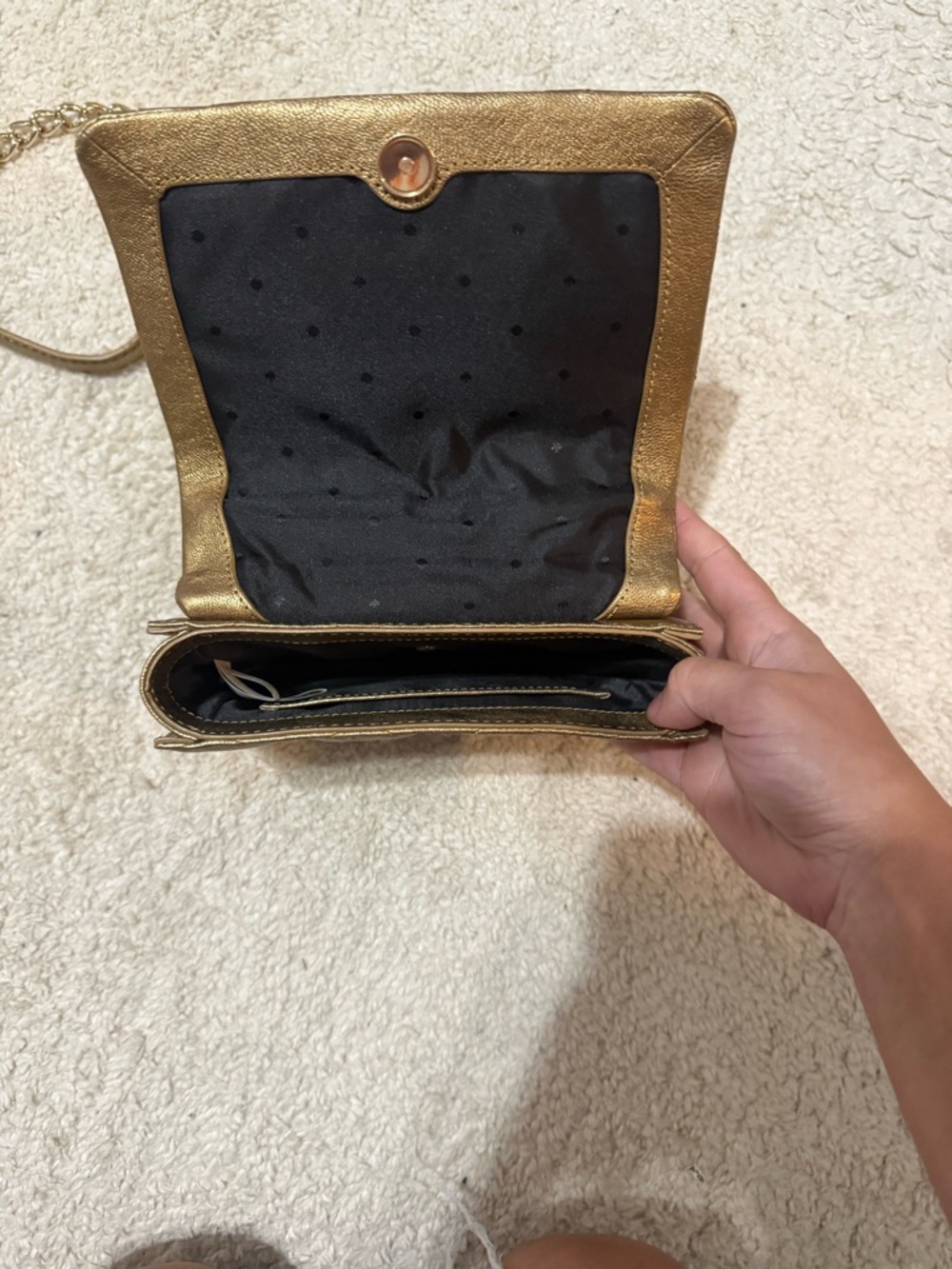 Kate Spade Gold Purse - Picture 6 of 8